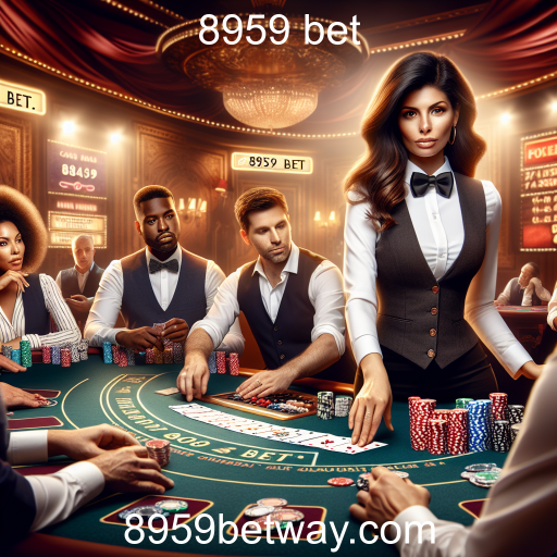 A Experiência do Cassino ao Vivo no 8959 Bet